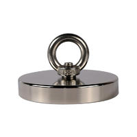 D135mm Heavy Duty Permanent Fishing Magnet with Eyebolt